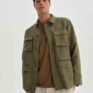 Campera Eucaliptus Lino Verde