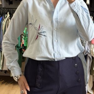 Short Forever 21 azul formal