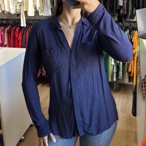 Camisa Guapa azul marino
