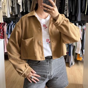 Chaqueta / Sobre camisa Indian gamuza