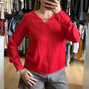 Blusa Thomas Trent roja