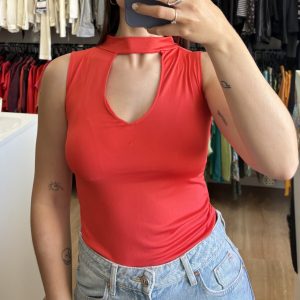 Body Agustinas! rojo/naranja