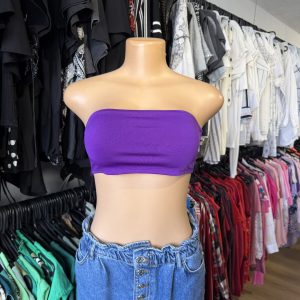 Top strapless NAIF violeta