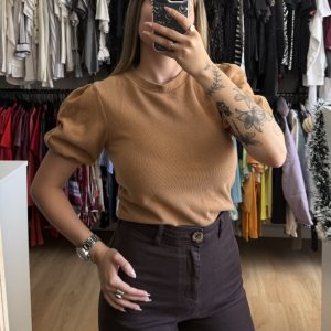 Blusa Zara marrón