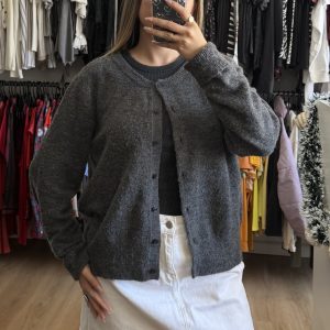 Saco HyM gris oscuro