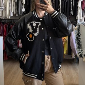 Campera bomber Indian negra