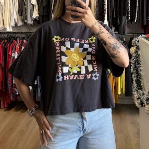 Remera Indian estampada