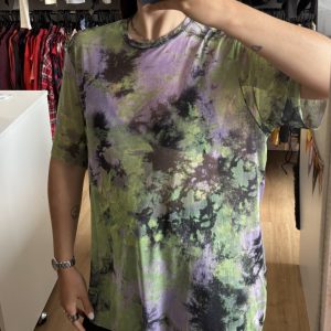 Remeron La Quia batik verde, lila y negro