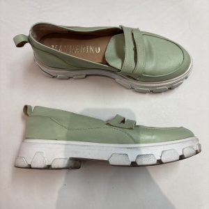 Mocasines Mannarino verde agua