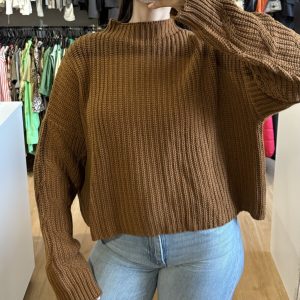 Buzo Indian marron, lana