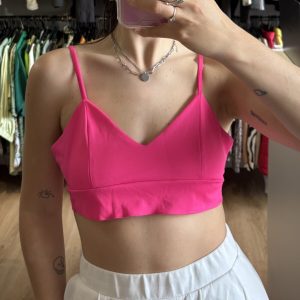 Top rosa neon