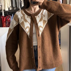 Saco cardigan Lolita marrón