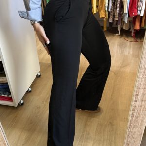 Pantalon DNK negro, sastrero