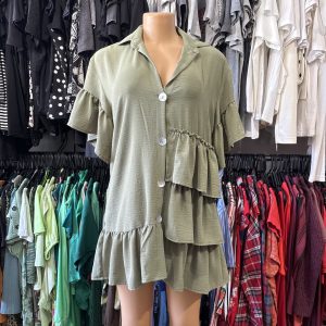 Vestido Shill Bidder verde