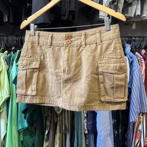 Pollera Shein cargo marrón