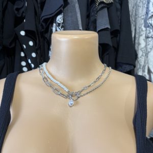 Collares | Varios modelos, nuevos – Plateados