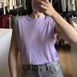 Musculosa Mecchi lila pastel