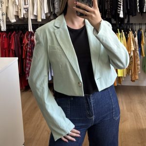 Blazer crop Bershka nuevo con etiqueta