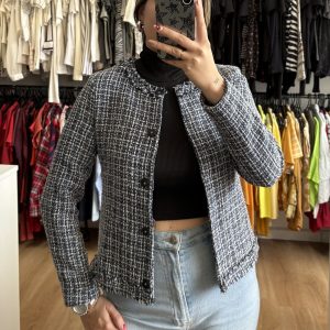 Chaqueta Lolita azul y blanca