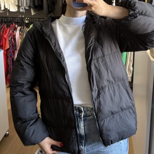 Campera Indian negra puffer