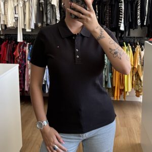 Remera Tommy Hilfiger negra, nueva con etiqueta