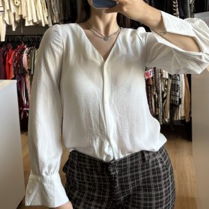 Camisa Guapa blanca, con etiqueta