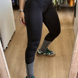 Calza JFU negra con gris