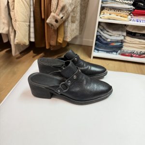 Zapatos abiertos negros