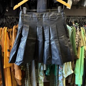 Pollera Indian negra tableada