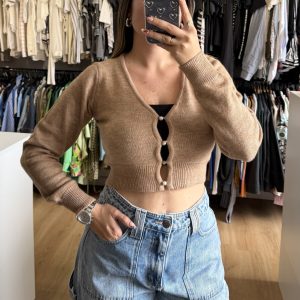 Saco crop top Indian nuevo con etiqueta