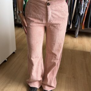 Pantalón de pana Urban Haus rosado