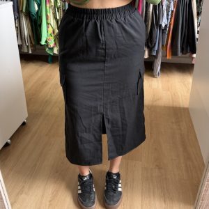 Pollera PIECES cargo larga