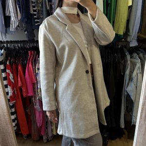 Tapado BAS beige, con etiqueta