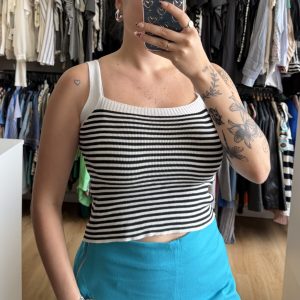 Top de hilo Guapa a rayas