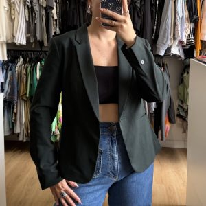Blazer HyM verde inglés