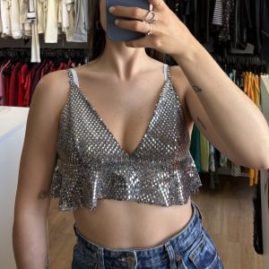 Top Zafira plateado