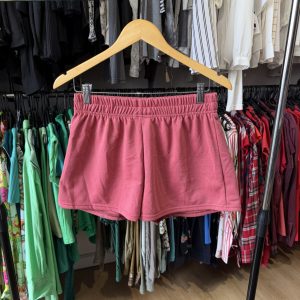 Short Shein rosa oscuro