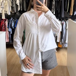 Camisa Indian blanca básica