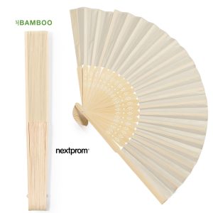 Abanicos de bambú