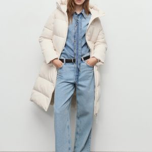 abrigos acolchados mango