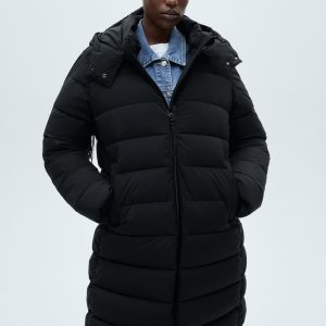 abrigos acolchados mango