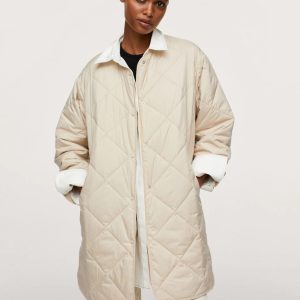 abrigos acolchados mango