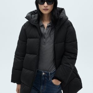 abrigos acolchados mango