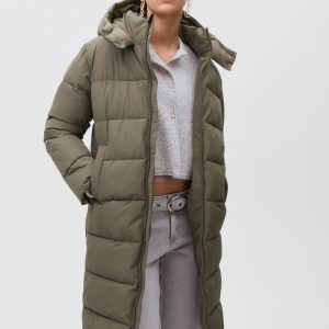 abrigos acolchados mango