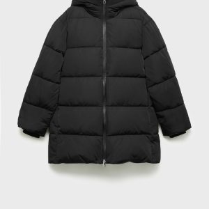 abrigos acolchados mango