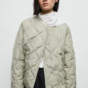 abrigos acolchados mango