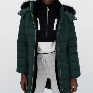 abrigos acolchados stradivarius