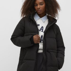 abrigos acolchados stradivarius