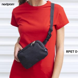 Bandolera de tela negra