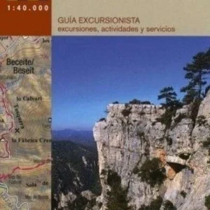 Mapa PRAMES Puertos de Beceite – Els Ports 1:40.000